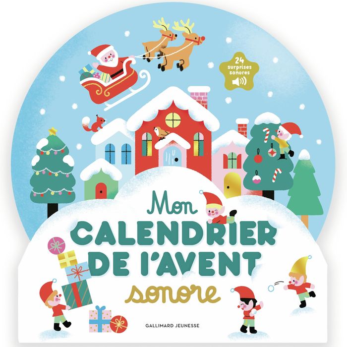Couverture du livre « MON CALENDRIER DE L'AVENT SONORE 2 », librairie Les Contes Infusés à Corte