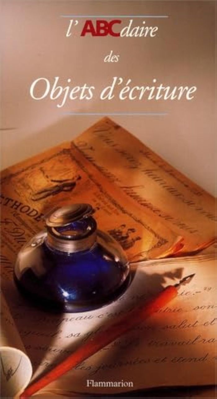 Couverture du livre « L'ABCDAIRE DES OBJETS D'ECRITURE - VOL152 » de Le Collen Eric, librairie Les Contes Infusés à Corte