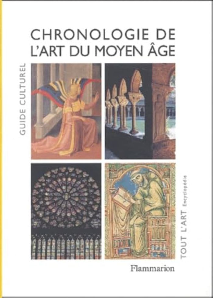 Couverture du livre « CHRONOLOGIE DE L'ART DU MOYEN AGE - ILLUSTRATIONS, NOIR ET BLANC » de Barral I Altet X., librairie Les Contes Infusés à Corte