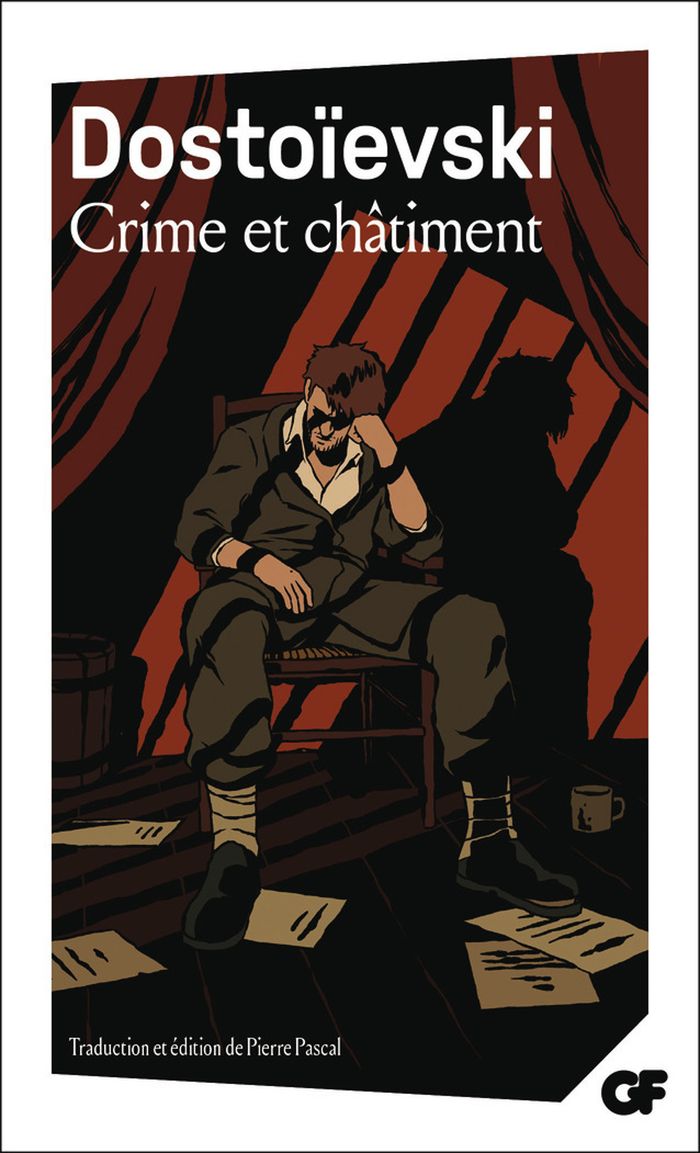 Couverture du livre « Crime et châtiment », librairie Les Contes Infusés à Corte