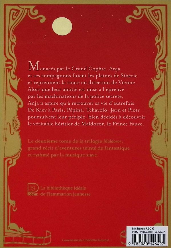 Quatrième de couverture de « Le prince fauve »