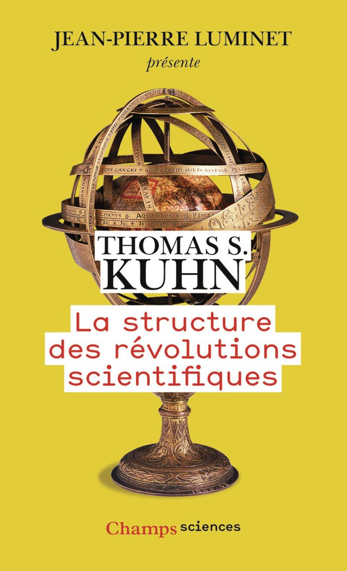 Couverture du livre « La structure des révolutions scientifiques » de Thomas Samuel Kuhn, librairie Les Contes Infusés à Corte