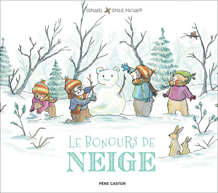 Couverture du livre « LE BONOURS DE NEIGE » de Michaud/zemanel, librairie Les Contes Infusés à Corte