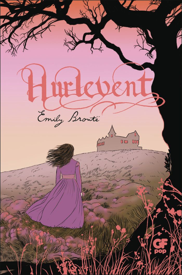 Couverture du livre « Hurlevent » de Emily Brontë, librairie Les Contes Infusés à Corte