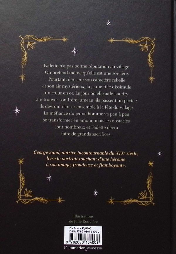 Quatrième de couverture de « LA PETITE FADETTE »