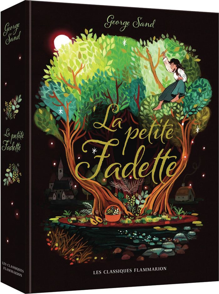 Couverture du livre « LA PETITE FADETTE » de George Sand, librairie Les Contes Infusés à Corte