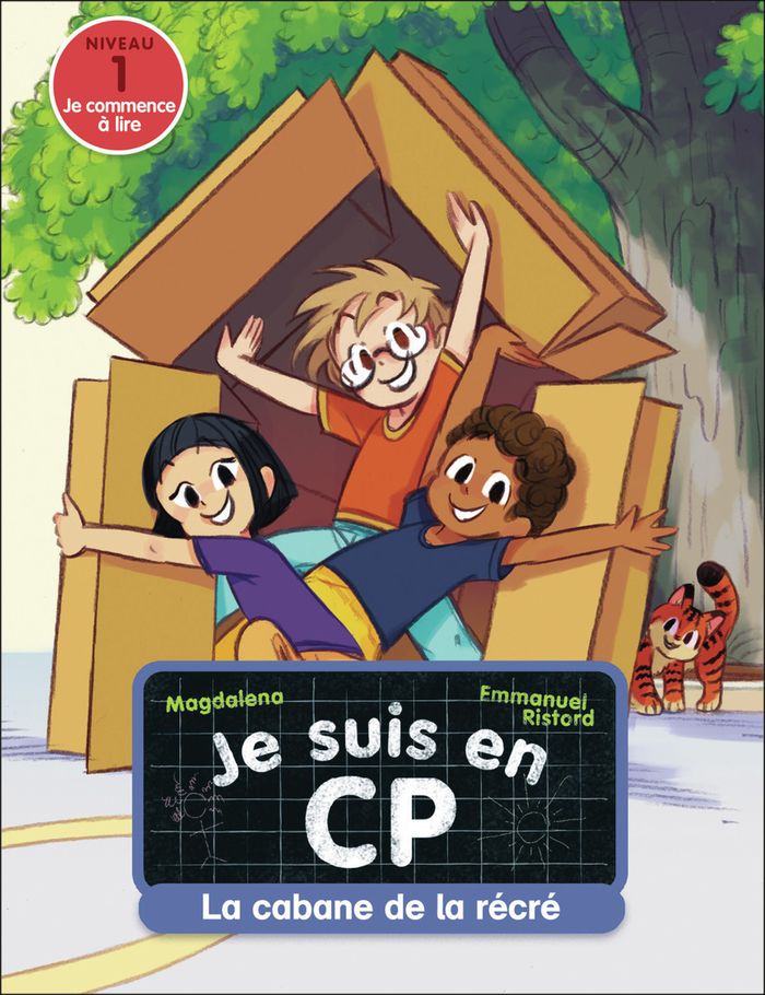 Couverture du livre « JE SUIS EN CP - T53 - LA CABANE DE LA RECRE - NIVEAU 1 » de Magdalena/ristord, librairie Les Contes Infusés à Corte