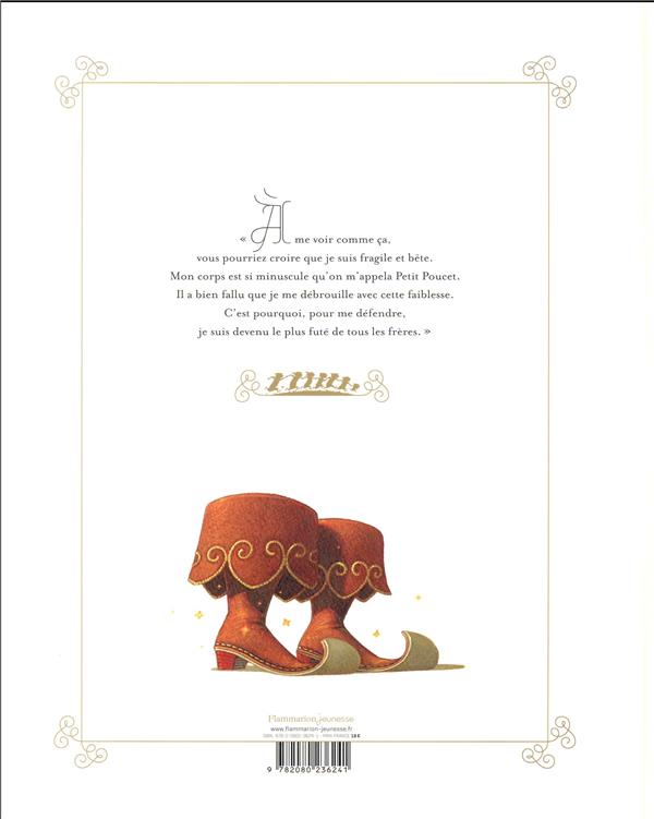 Quatrième de couverture de « Le Petit Poucet »