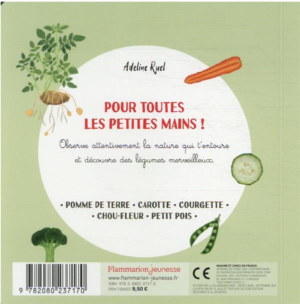 Quatrième de couverture de « Les légumes de mon jardin »