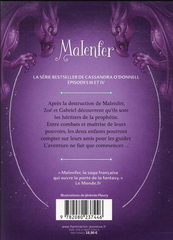 Quatrième de couverture de « Malenfer »
