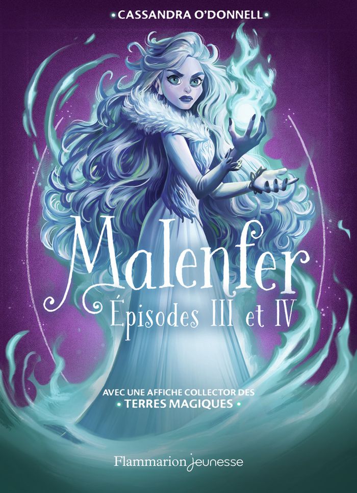 Couverture du livre « Malenfer » de Cassandra O'Donnell, librairie Les Contes Infusés à Corte