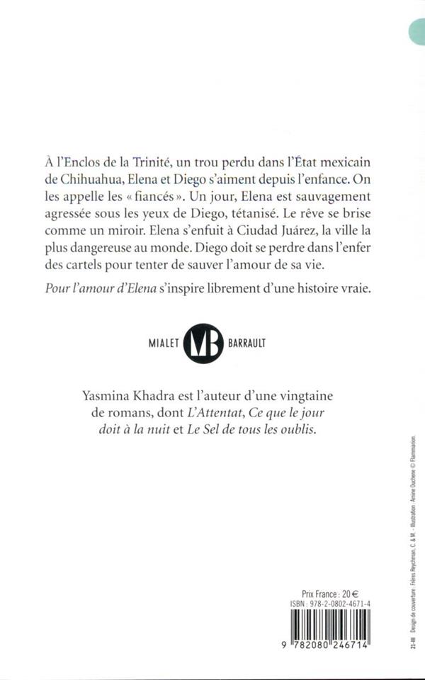 Quatrième de couverture de « Pour l'amour d'Elena : inspiré d'une histoire vraie »