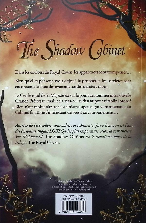 Quatrième de couverture de « The shadow cabinet »
