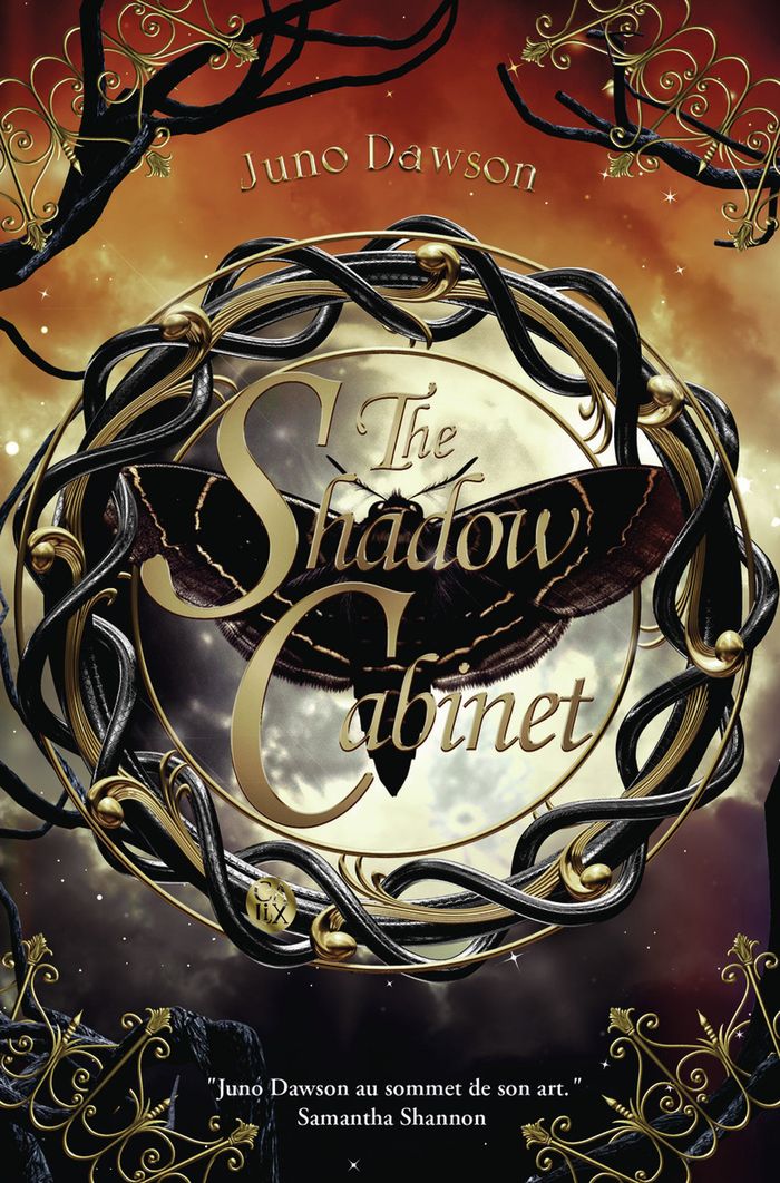 Couverture du livre « The shadow cabinet » de Juno Dawson, librairie Les Contes Infusés à Corte