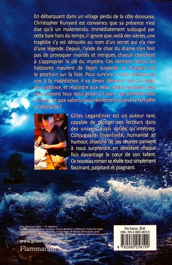 Quatrième de couverture de « J'ai commencé par mourir : roman »