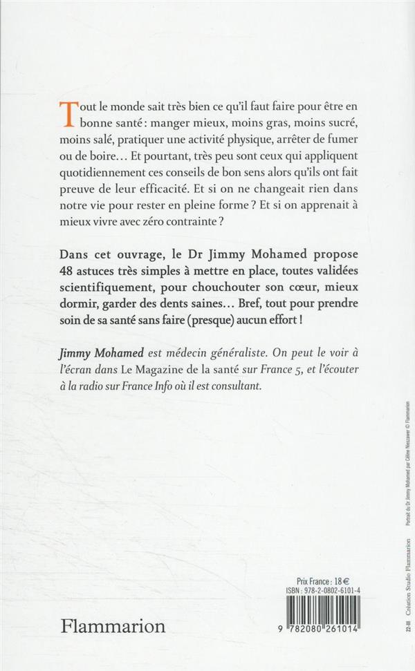 Quatrième de couverture de « Zéro contrainte : surtout, ne changez rien ! »