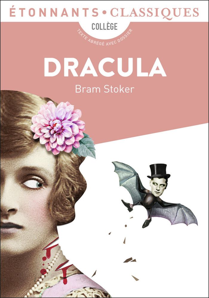 Couverture du livre « Dracula » de Bram Stoker, librairie Les Contes Infusés à Corte