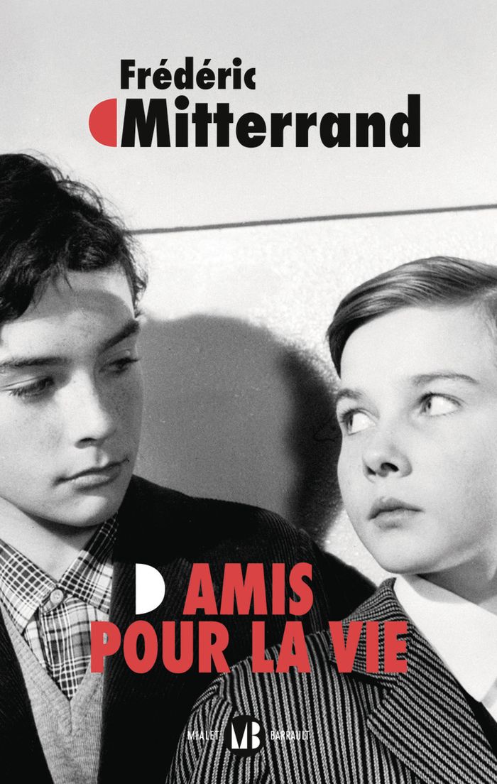 Couverture du livre « Amis pour la vie » de Frédéric Mitterrand, librairie Les Contes Infusés à Corte