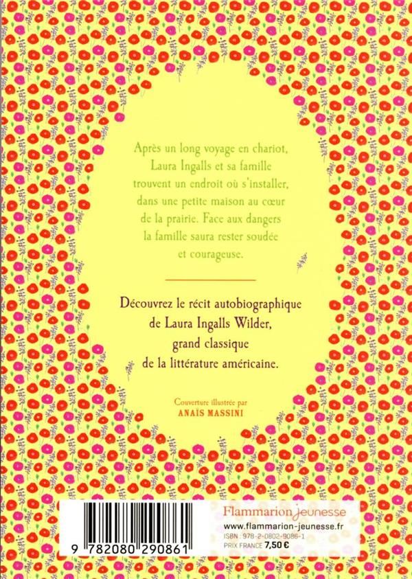 Quatrième de couverture de « La petite maison dans la prairie »