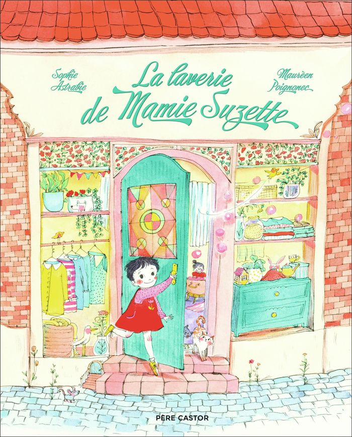 Couverture du livre « La laverie de mamie Suzette », librairie Les Contes Infusés à Corte