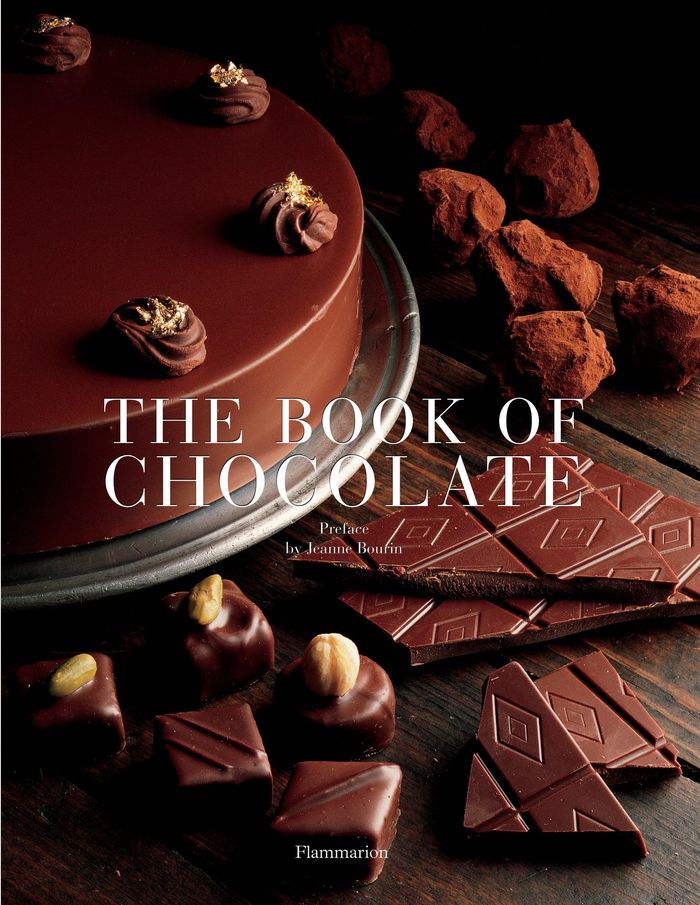Couverture du livre « THE BOOK OF CHOCOLATE (NOUVELLE EDITION) », librairie Les Contes Infusés à Corte