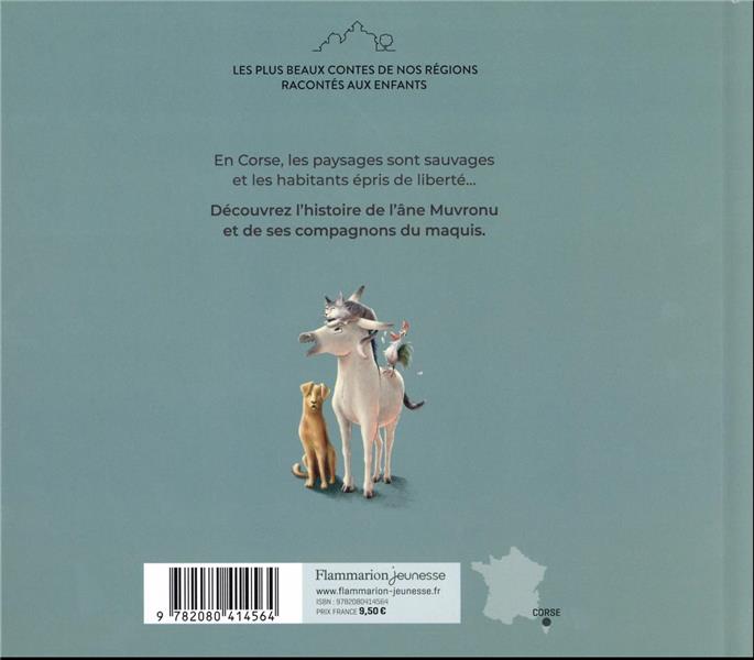 Quatrième de couverture de « MUVRONU, LE ROI DU MAQUIS »