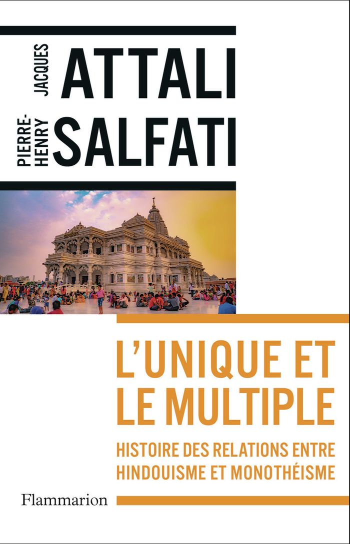 Couverture du livre « L'unique et le multiple » de Jacques Attali, librairie Les Contes Infusés à Corte