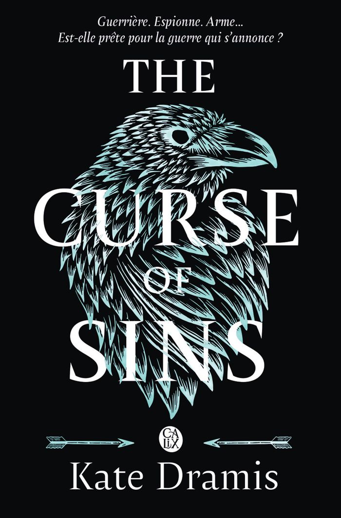 Couverture du livre « The curse of sins » de Kate Dramis, librairie Les Contes Infusés à Corte