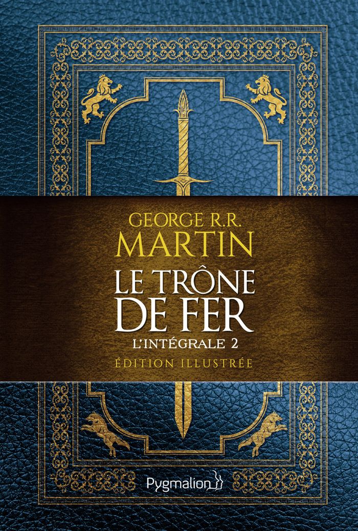 Couverture du livre « Le trône de fer : roman » de George R. R. Martin, librairie Les Contes Infusés à Corte