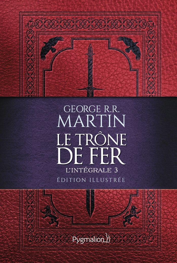 Couverture du livre « Le trône de fer : roman » de George R. R. Martin, librairie Les Contes Infusés à Corte