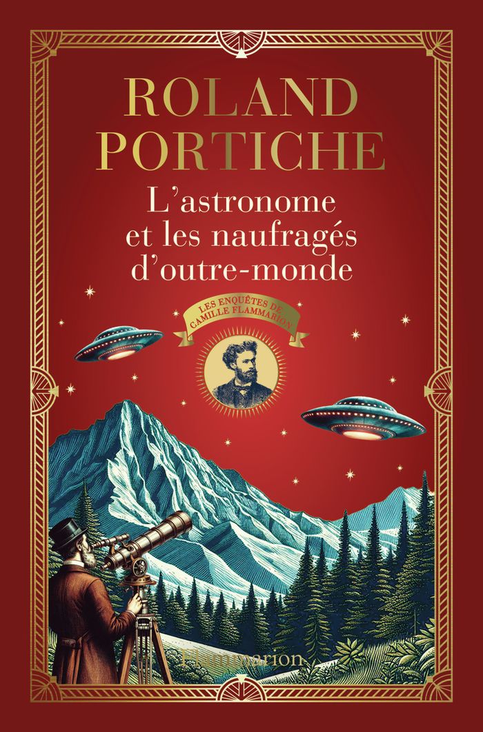 Couverture du livre « L'astronome et les naufragés d'outre-monde : roman », librairie Les Contes Infusés à Corte