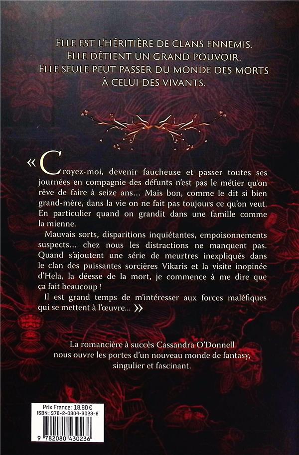 Quatrième de couverture de « L'héritière »