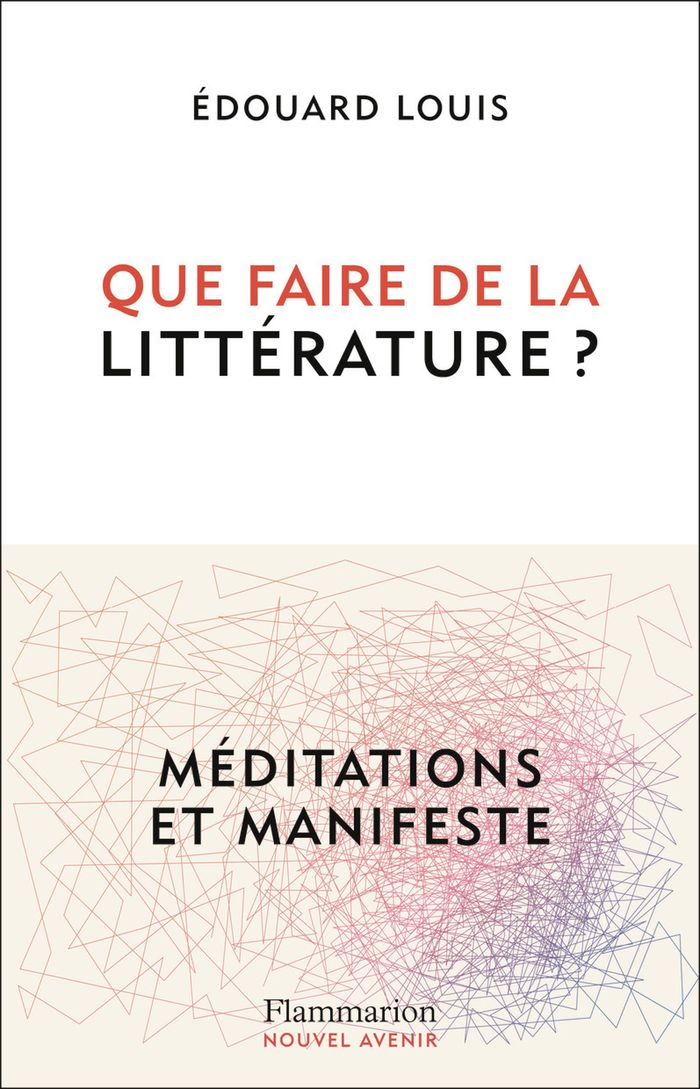 Couverture du livre « Que faire de la littérature ? : méditations et manifeste » de Édouard Louis, librairie Les Contes Infusés à Corte