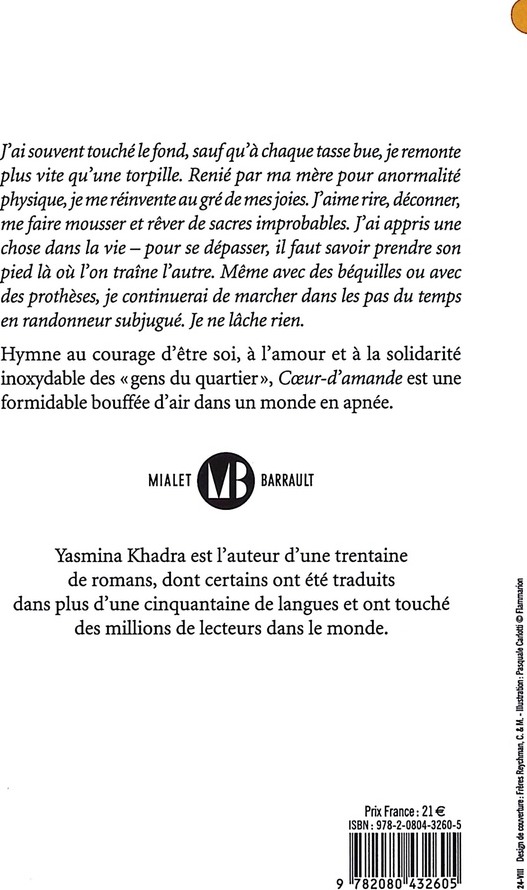 Quatrième de couverture de « Coeur-d'amande : roman »