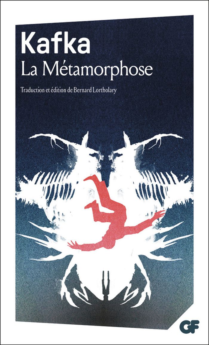 Couverture du livre « La métamorphose » de Franz Kafka, librairie Les Contes Infusés à Corte