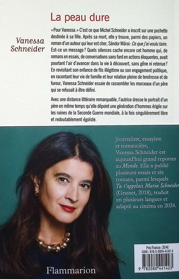 Quatrième de couverture de « La peau dure »