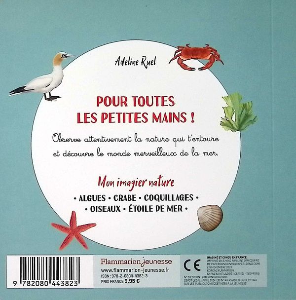 Quatrième de couverture de « La mer »