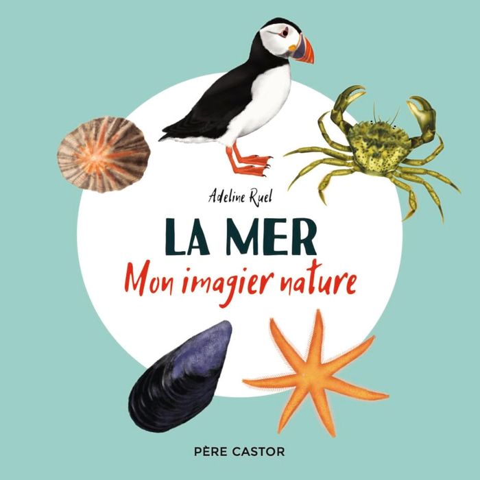 Couverture du livre « La mer » de Adeline Ruel, librairie Les Contes Infusés à Corte