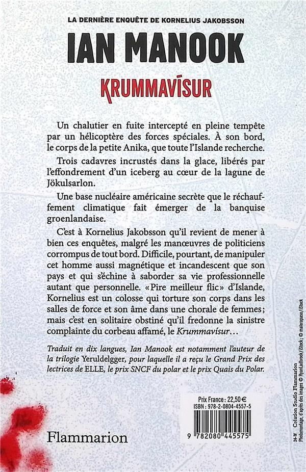 Quatrième de couverture de « Krummavísur : roman »