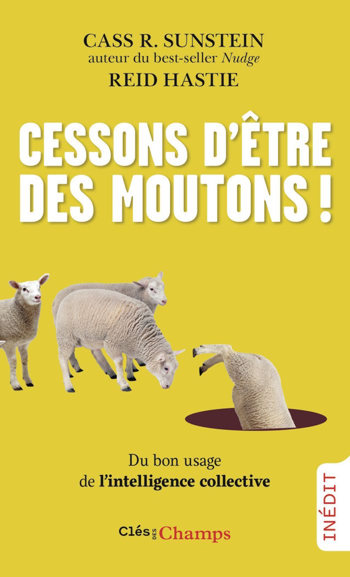 Couverture du livre « Cessons d'être des moutons ! : du bon usage de l'intelligence collective », librairie Les Contes Infusés à Corte