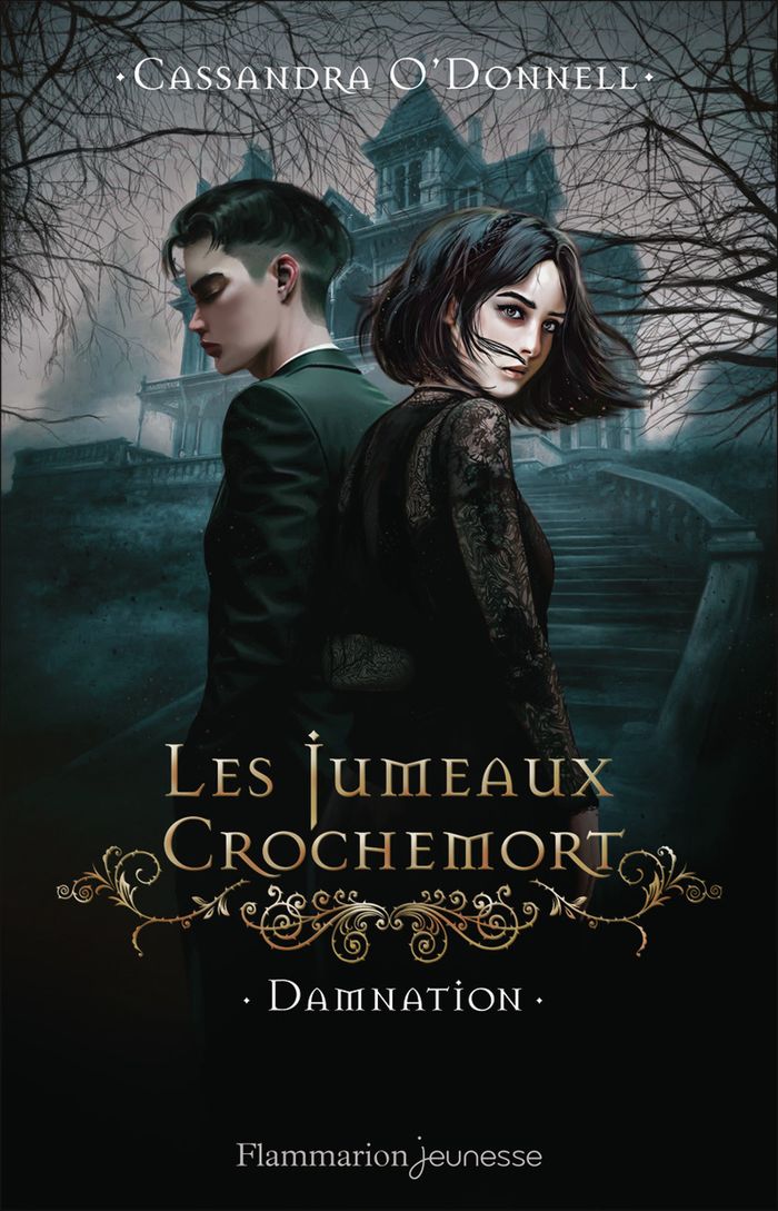 Couverture du livre « LES JUMEAUX CROCHEMORT - VOL03 - DAMNATION » de Cassandra O'Donnell, librairie Les Contes Infusés à Corte