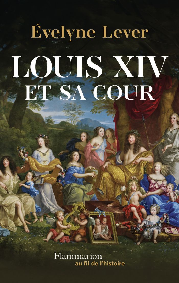 Couverture du livre « LOUIS XIV ET SA COUR » de Evelyne Lever, librairie Les Contes Infusés à Corte