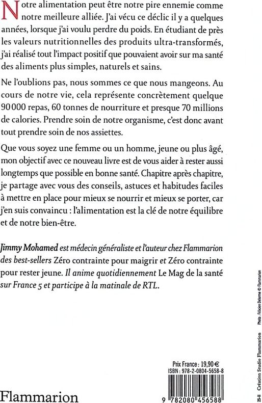 Quatrième de couverture de « Je mange bien, je vais bien »