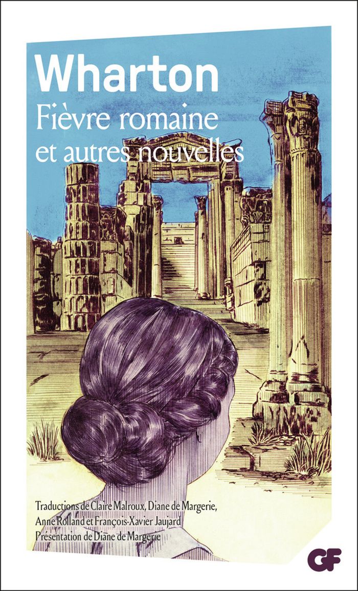 Couverture du livre « Fièvre romaine : nouvelles » de Edith Wharton, librairie Les Contes Infusés à Corte