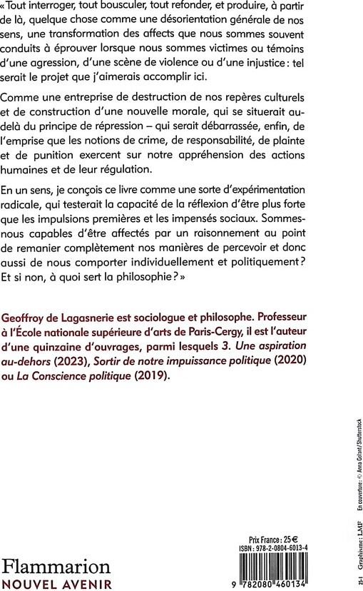 Quatrième de couverture de « Par-delà le principe de répression : dix leçons sur l'abolitionnisme pénal »