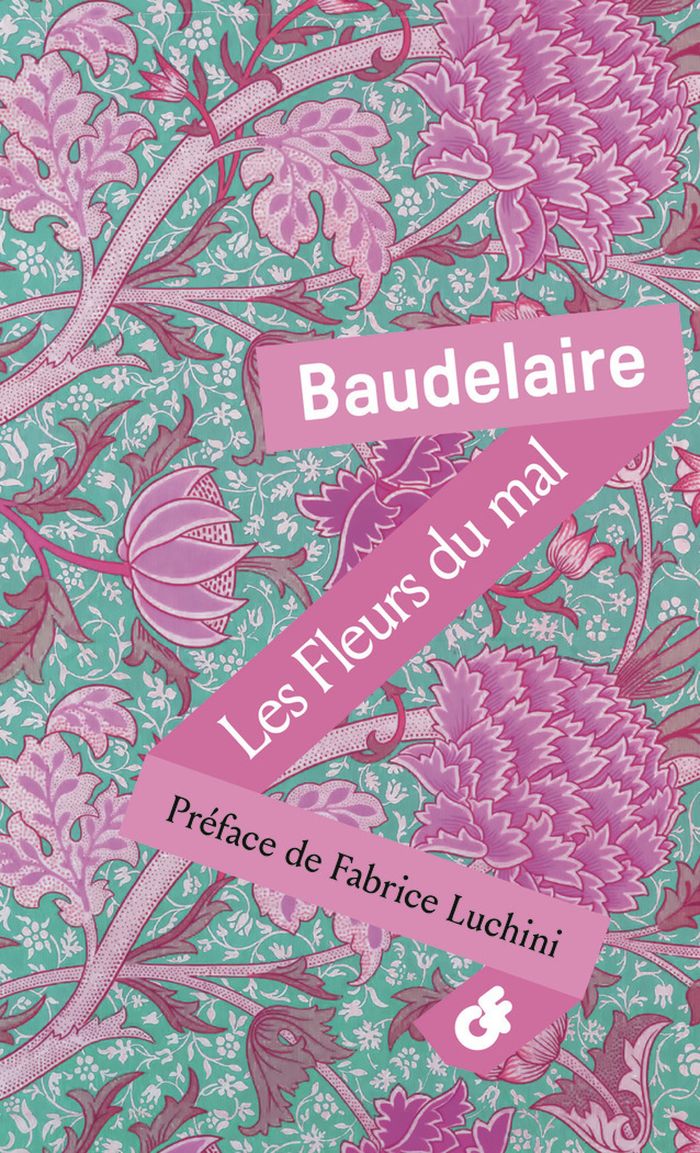 Couverture du livre « LES FLEURS DU MAL - EDITION LIMITEE » de Baudelaire/luchini, librairie Les Contes Infusés à Corte