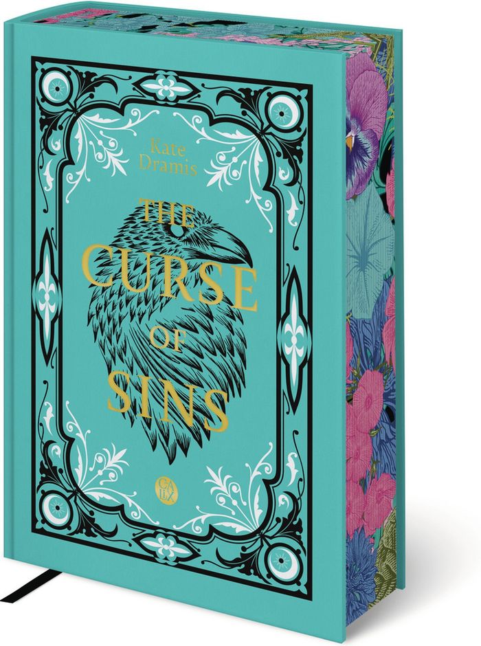 Couverture du livre « The curse of sins » de Kate Dramis, librairie Les Contes Infusés à Corte
