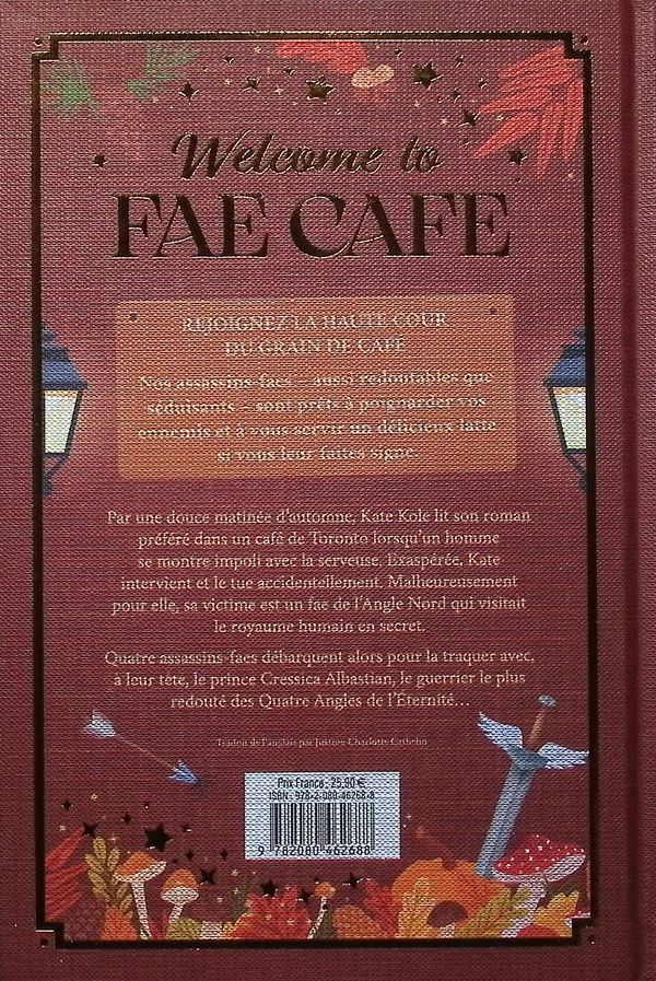 Quatrième de couverture de « Welcome to Fae Cafe »