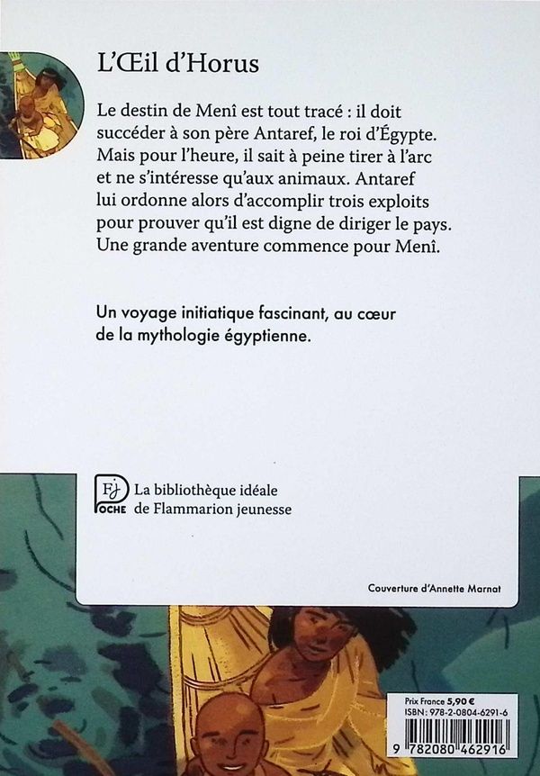 Quatrième de couverture de « L'oeil d'Horus »