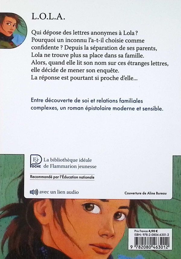 Quatrième de couverture de « L.O.L.A. »